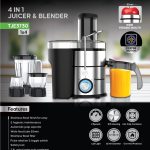 آبمیوه گیری 4 کاره تلیونیکس TJE 3730