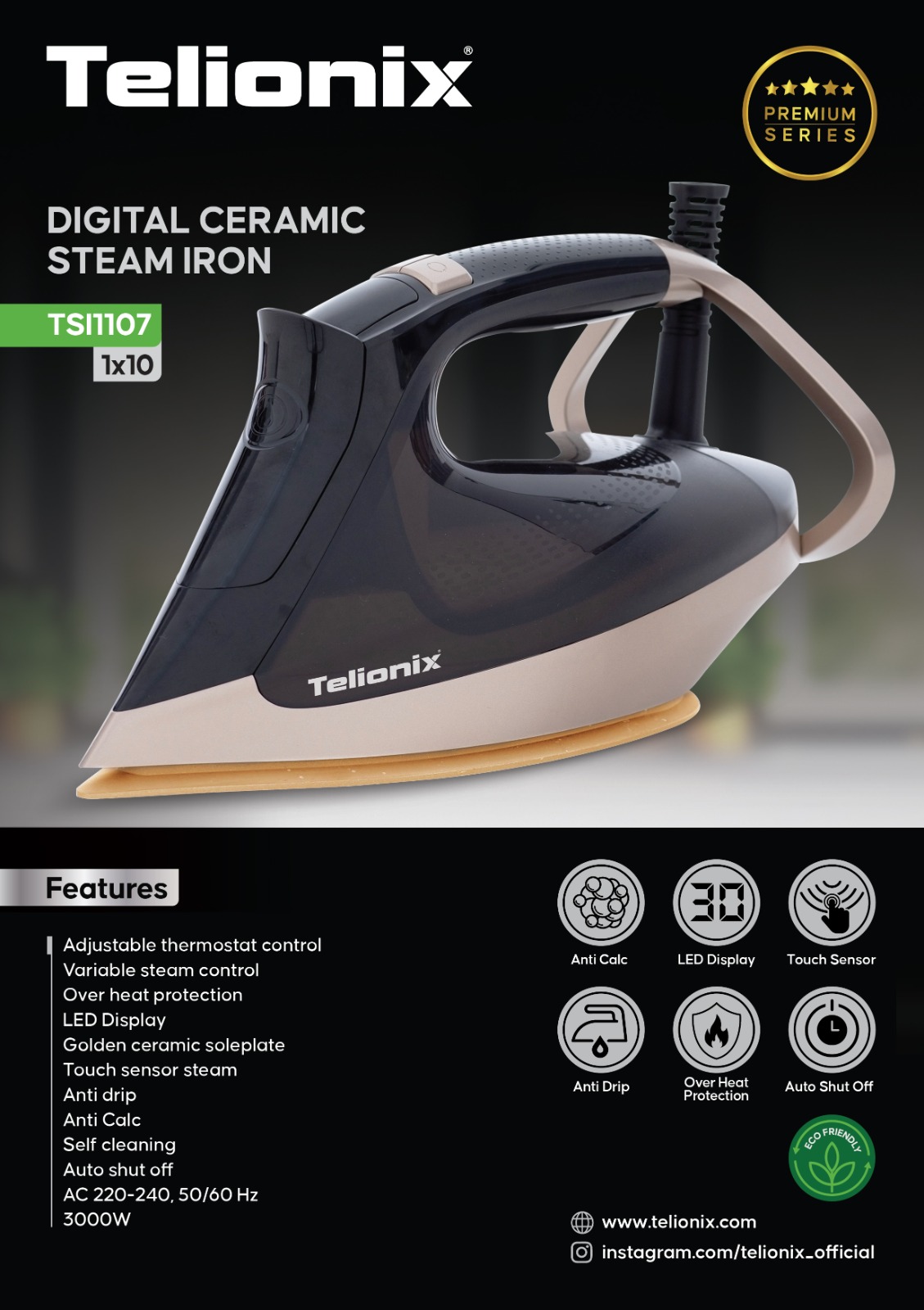 IMG-20250131-WA0177 اتو بخار دیجیتالی تلیونیکس 1107 TSI - تصویر 1