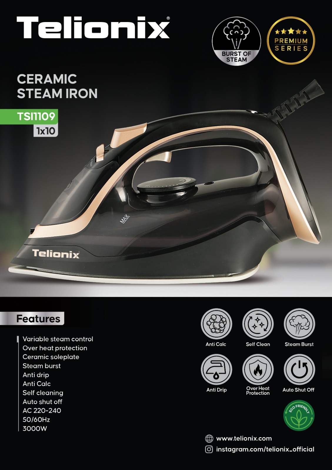 IMG-20250131-WA0178 اتو بخار تلیونیکس 1109 TSI - تصویر 1