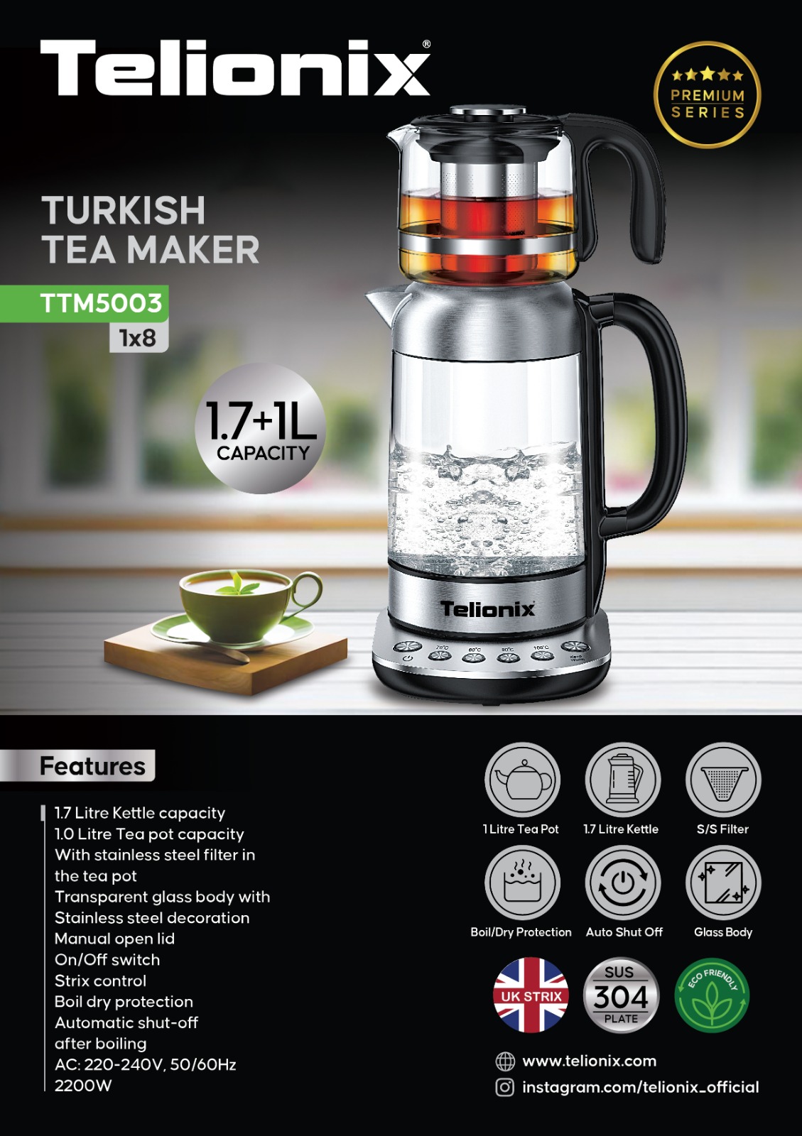 IMG-20250131-WA0182 چای ساز تلیونیکس 5003 TTM - تصویر 1