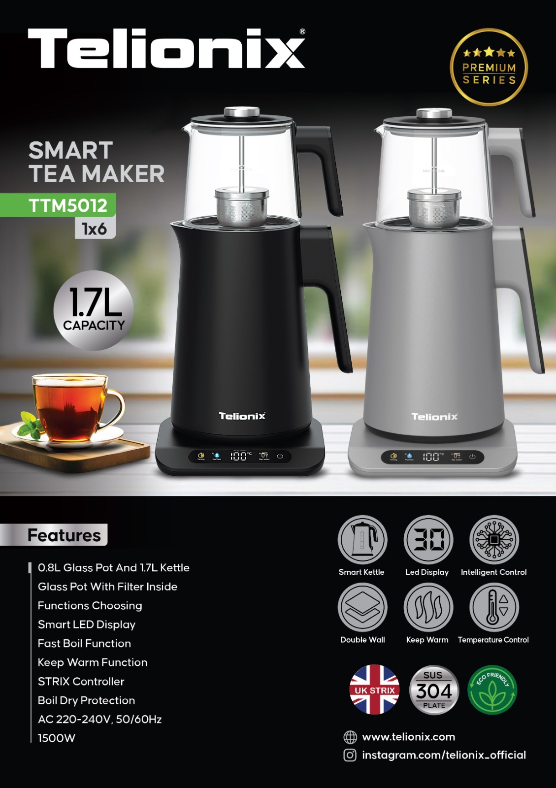 IMG-20250131-WA0188 چای ساز تلیونیکس 5012 TTM - تصویر 1